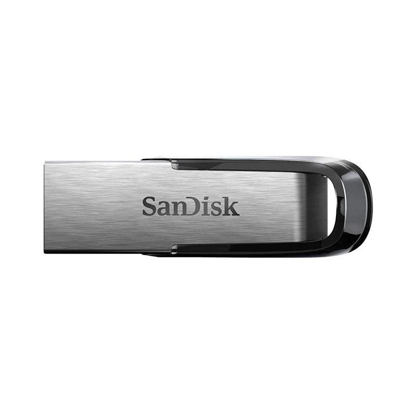 SanDisk Ultra Flair Flash Drive - 256GB / Up to 150 MB/s / USB 3.0 / Black and Silver  SDCZ73-256G-G46 SanDisk Ultra Flair Flash Drive - 256GB / Up to 150 MB/s / USB 3.0 / Black and Silver  SDCZ73-256G-G46
